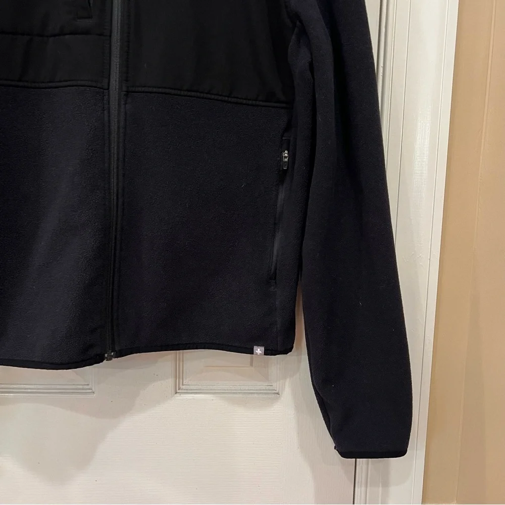 Figs On Shift Fleece Jacket Black Men’s Medium Full Zip - Picture 2 of 6
